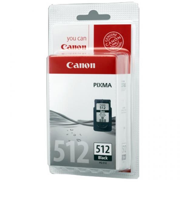 Tinteiro Canon Original PG 512 preto                        