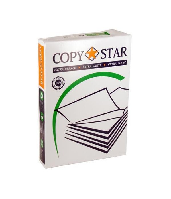 Resma de 500 folhas A4 80g/m2 - Copy Star                   